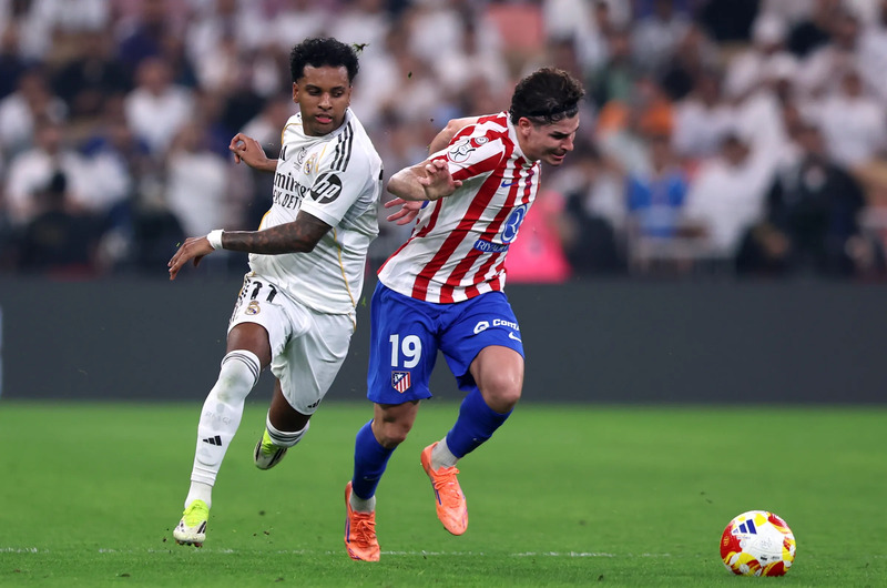 Nhận định Real Madrid vs Atletico Madrid 03h00 Ngày 23/03/2026 9 Real Madrid vs Atletico Madrid - Derby rực lửa